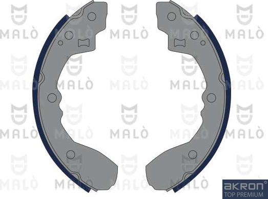 AKRON-MALÒ 1390205 - Комплект гальм, барабанний механізм autozip.com.ua