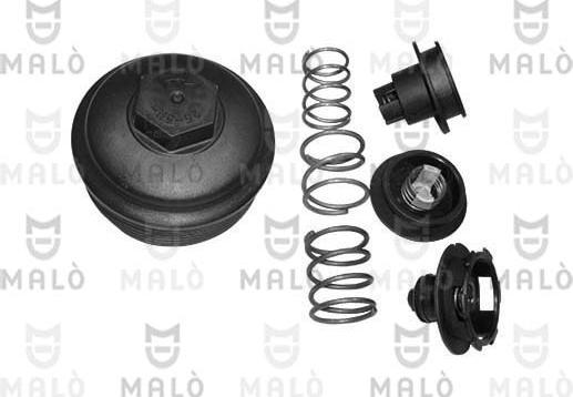 AKRON-MALÒ 136005 - Кришка, корпус масляного фільтра autozip.com.ua