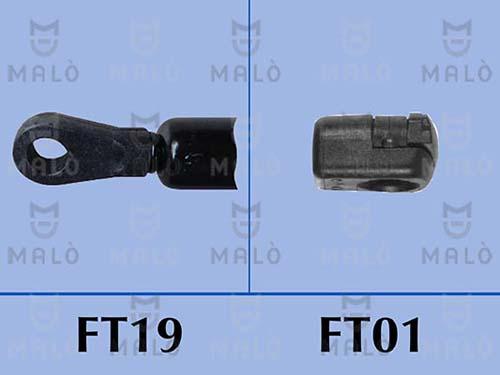 AKRON-MALÒ 127474 - Газова пружина, капот autozip.com.ua