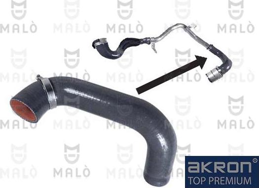 AKRON-MALÒ 33334 - Трубка повітря, що нагнітається autozip.com.ua