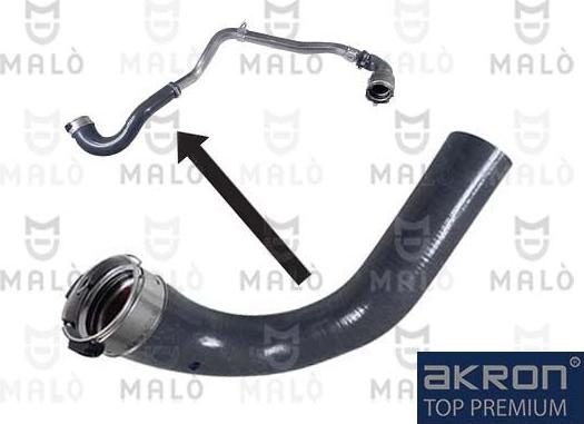 AKRON-MALÒ 33335 - Трубка повітря, що нагнітається autozip.com.ua