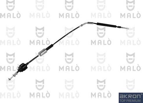AKRON-MALÒ 22282 - Трос, управління зчепленням autozip.com.ua