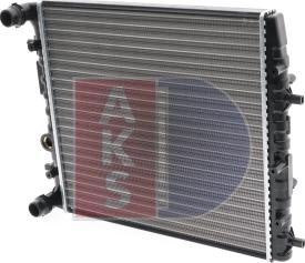 AKS Dasis 491120N - Радіатор, охолодження двигуна autozip.com.ua