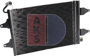 AKS Dasis 492000N - Конденсатор, кондиціонер autozip.com.ua
