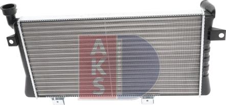 AKS Dasis 492003N - Радіатор, охолодження двигуна autozip.com.ua