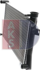 AKS Dasis 492003N - Радіатор, охолодження двигуна autozip.com.ua