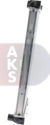 AKS Dasis 400044X - Радіатор, охолодження двигуна autozip.com.ua