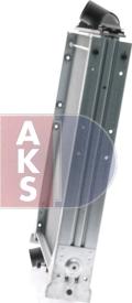AKS Dasis 400003X - Радіатор, охолодження двигуна autozip.com.ua