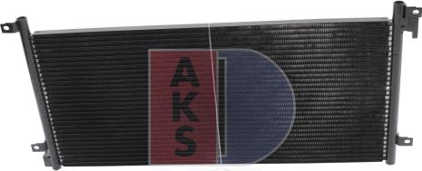 AKS Dasis 402040N - Конденсатор, кондиціонер autozip.com.ua