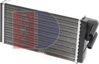 AKS Dasis 489040N - Теплообмінник, опалення салону autozip.com.ua