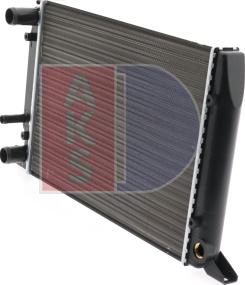 AKS Dasis 480490N - Радіатор, охолодження двигуна autozip.com.ua