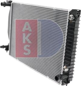 AKS Dasis 480043N - Радіатор, охолодження двигуна autozip.com.ua