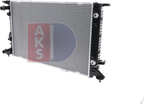 AKS Dasis 480057N - Радіатор, охолодження двигуна autozip.com.ua