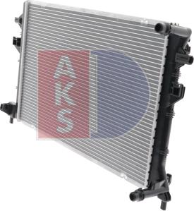 AKS Dasis 480002N - Радіатор, охолодження двигуна autozip.com.ua