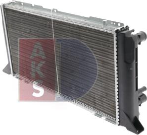 AKS Dasis 480015N - Радіатор, охолодження двигуна autozip.com.ua