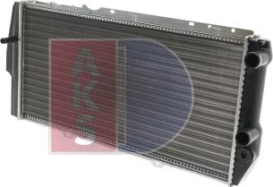 AKS Dasis 480820N - Радіатор, охолодження двигуна autozip.com.ua