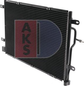 AKS Dasis 482013N - Конденсатор, кондиціонер autozip.com.ua