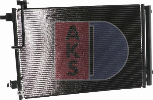 AKS Dasis 482032N - Конденсатор, кондиціонер autozip.com.ua