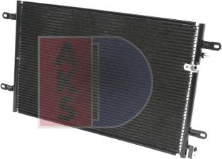 AKS Dasis 482301N - Конденсатор, кондиціонер autozip.com.ua