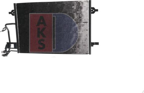 AKS Dasis 482290N - Конденсатор, кондиціонер autozip.com.ua