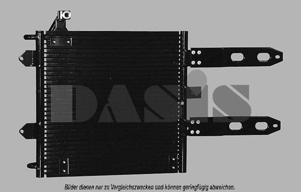 AKS Dasis 482250N - Конденсатор, кондиціонер autozip.com.ua