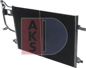 AKS Dasis 482210N - Конденсатор, кондиціонер autozip.com.ua