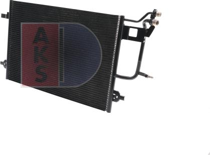 AKS Dasis 482210N - Конденсатор, кондиціонер autozip.com.ua