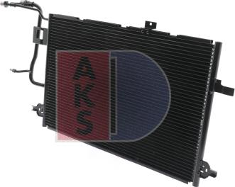 AKS Dasis 482220N - Конденсатор, кондиціонер autozip.com.ua