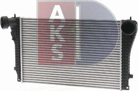 AKS Dasis 487038N - Интеркулер autozip.com.ua