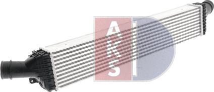 AKS Dasis 487024N - Интеркулер autozip.com.ua