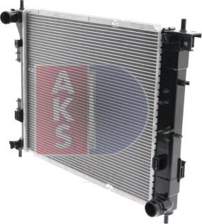 AKS Dasis 560089N - Радіатор, охолодження двигуна autozip.com.ua