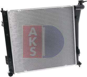 AKS Dasis 560075N - Радіатор, охолодження двигуна autozip.com.ua