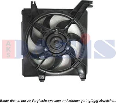 AKS Dasis 568061N - Вентилятор, охолодження двигуна autozip.com.ua