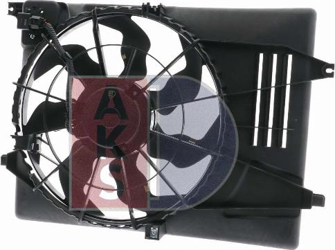 AKS Dasis 568134N - Вентилятор, охолодження двигуна autozip.com.ua