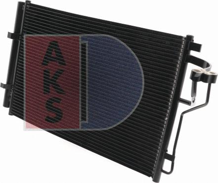 AKS Dasis 562042N - Конденсатор, кондиціонер autozip.com.ua