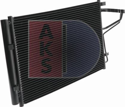 AKS Dasis 562042N - Конденсатор, кондиціонер autozip.com.ua