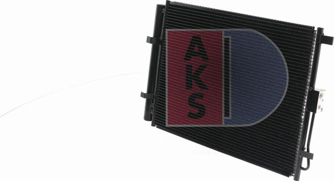 AKS Dasis 562061N - Конденсатор, кондиціонер autozip.com.ua