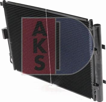 AKS Dasis 562061N - Конденсатор, кондиціонер autozip.com.ua