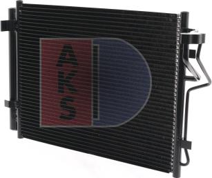 AKS Dasis 562013N - Конденсатор, кондиціонер autozip.com.ua