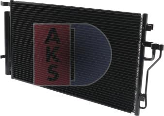 AKS Dasis 562033N - Конденсатор, кондиціонер autozip.com.ua