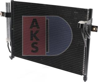 AKS Dasis 562029N - Конденсатор, кондиціонер autozip.com.ua