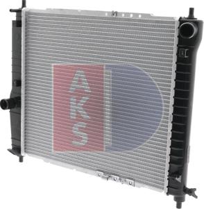 AKS Dasis 510068N - Радіатор, охолодження двигуна autozip.com.ua