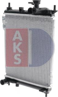 AKS Dasis 510026N - Радіатор, охолодження двигуна autozip.com.ua