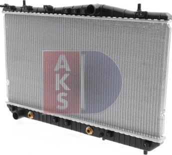 AKS Dasis 510021N - Радіатор, охолодження двигуна autozip.com.ua