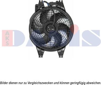 AKS Dasis 518066N - Вентилятор, охолодження двигуна autozip.com.ua