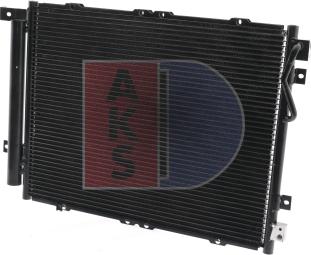 AKS Dasis 512042N - Конденсатор, кондиціонер autozip.com.ua