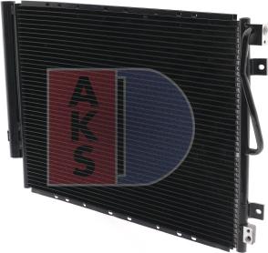 AKS Dasis 512053N - Конденсатор, кондиціонер autozip.com.ua
