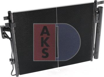 AKS Dasis 512063N - Конденсатор, кондиціонер autozip.com.ua