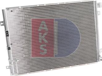 AKS Dasis 512016N - Конденсатор, кондиціонер autozip.com.ua