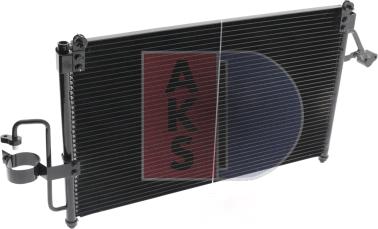 AKS Dasis 512020N - Конденсатор, кондиціонер autozip.com.ua